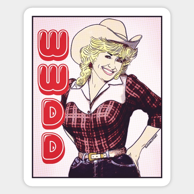 WWDD Sticker by JasonLloyd